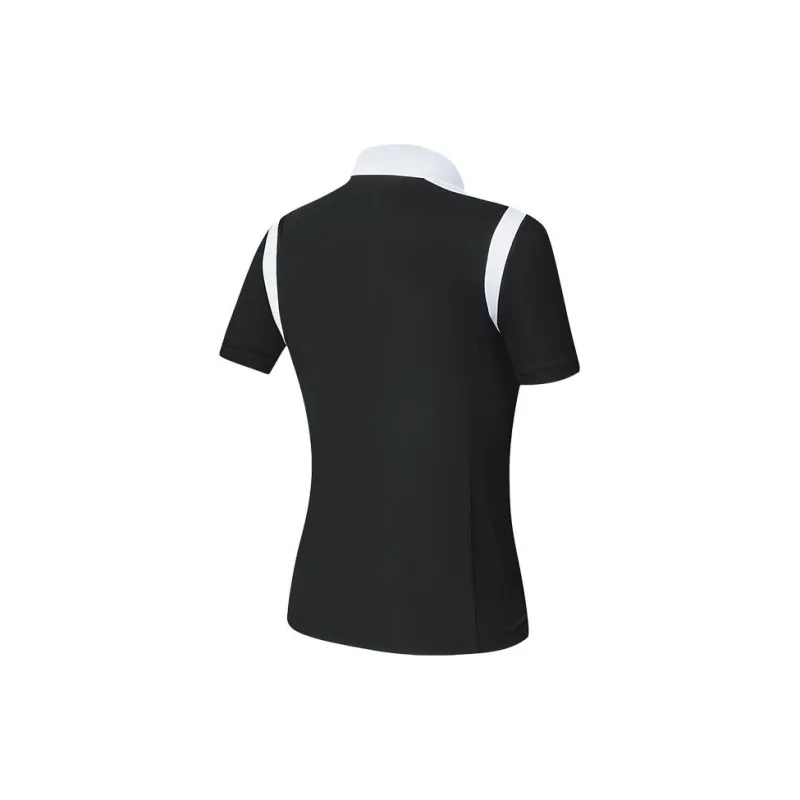 FILA Golf Series Polo Shirt Women's Pitch Black-1