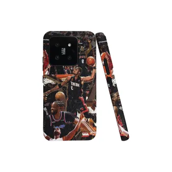 Keshami PC Material Fully Enclosed Impact Resistant Matte Buckle Basket Weave Phone Cases Suitable For Xiaomi 14/14pro