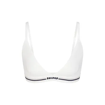 SKIMS FITS EVERYBODY Series LOGO TRIANGLE BRALETTE Bra Women's MARBLE/Marble