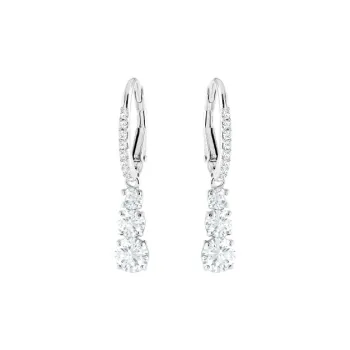Swarovski Stilla Attract Trilogy Drop Earrings