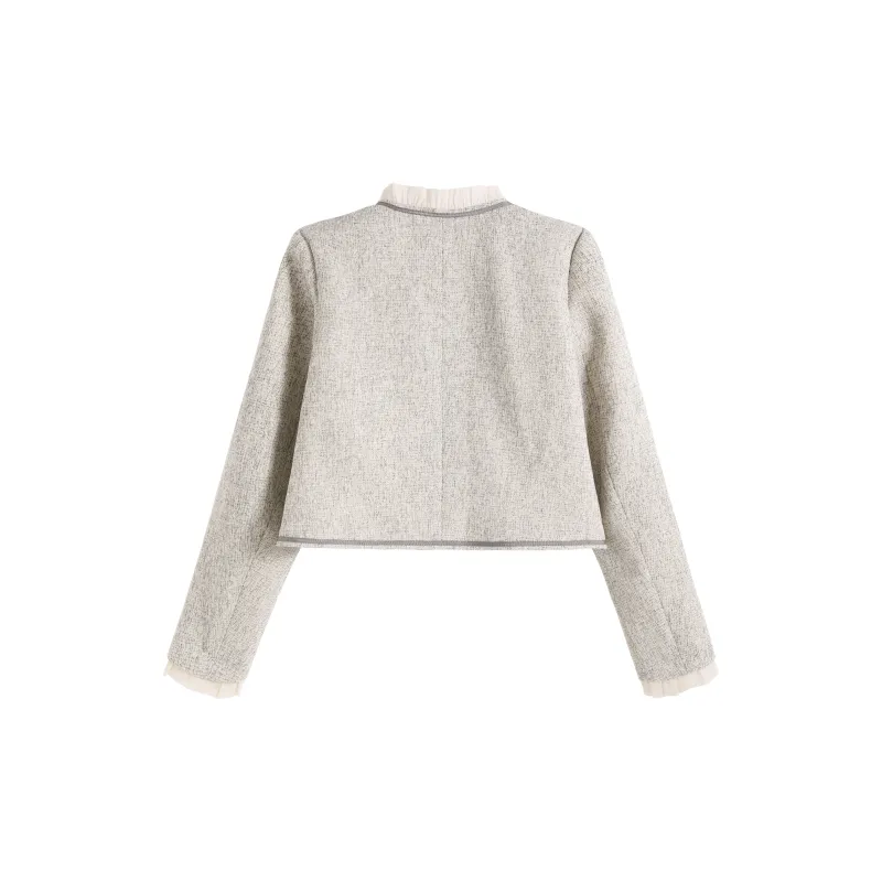 SUBEN Skirt Set Women's Light Gray-2