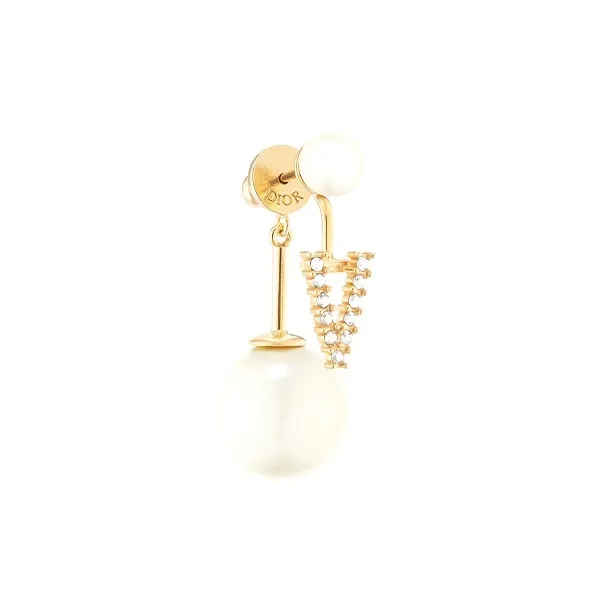 DIOR My ABCDIOR Earrings Women's White-1