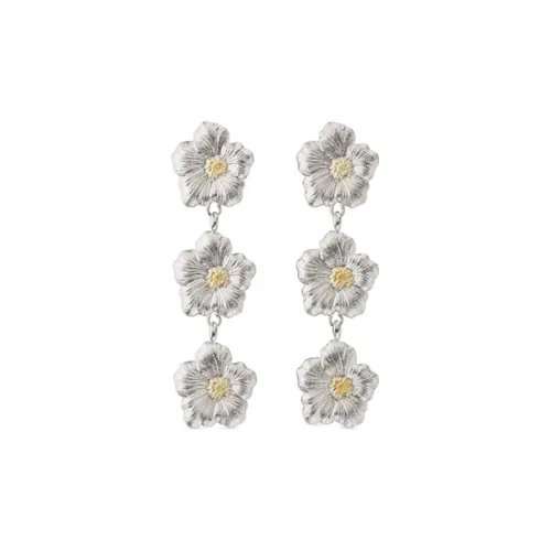 BUCCELLATI BLOSSOMS Series Earrings Women's Silver