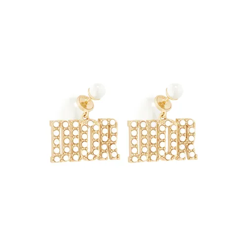DIOR Earrings Women's Gold