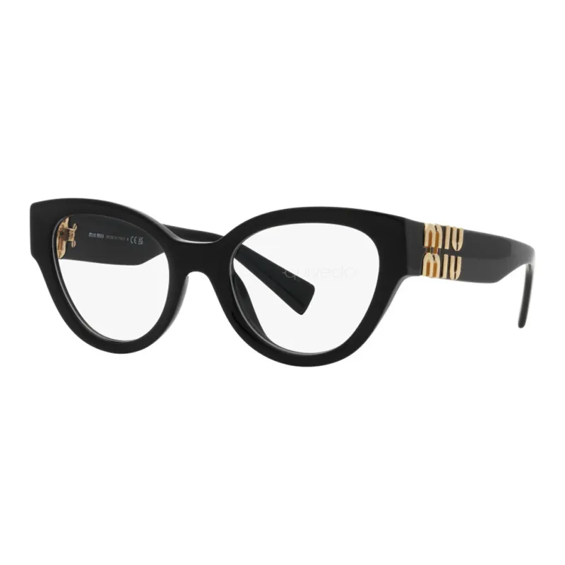 MIU MIU Logo plaque Round frame Glasses-0