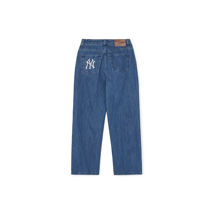 MLB New York Yankees Jeans Women's Blue-1