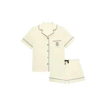 Victoria's Secret Pajama Set Regular Edition Women's Custard