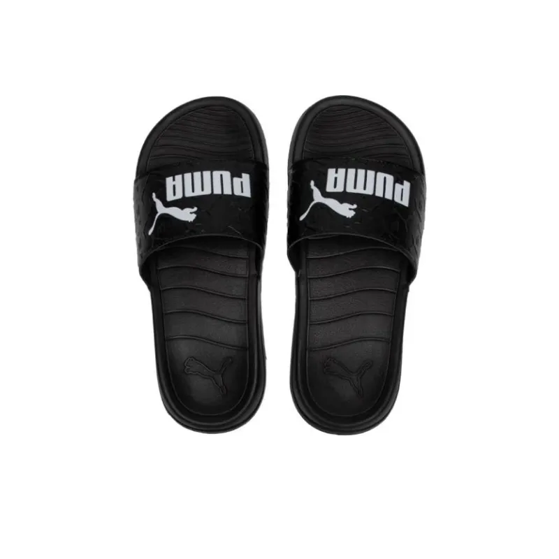 PUMA Popcat 20 Superlogo Slides 'Black White'-3