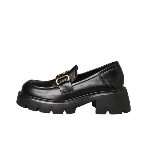 【dme】 Loafers 5.5cm Women's Black