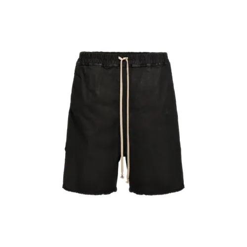 RICK OWENS Casual Shorts Men Black