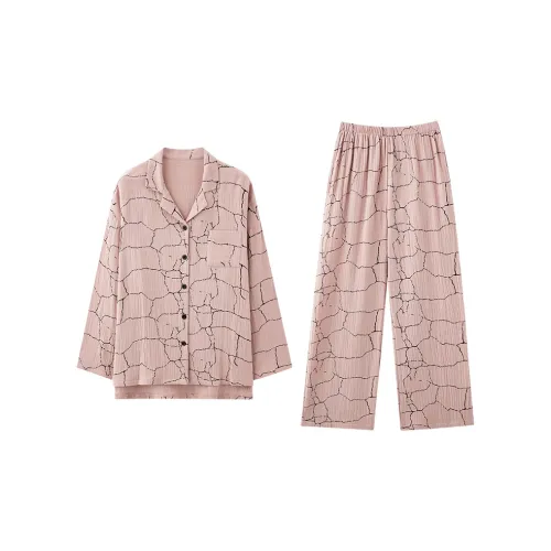 Tianmicat Pajama Set Women's Pastel Pink