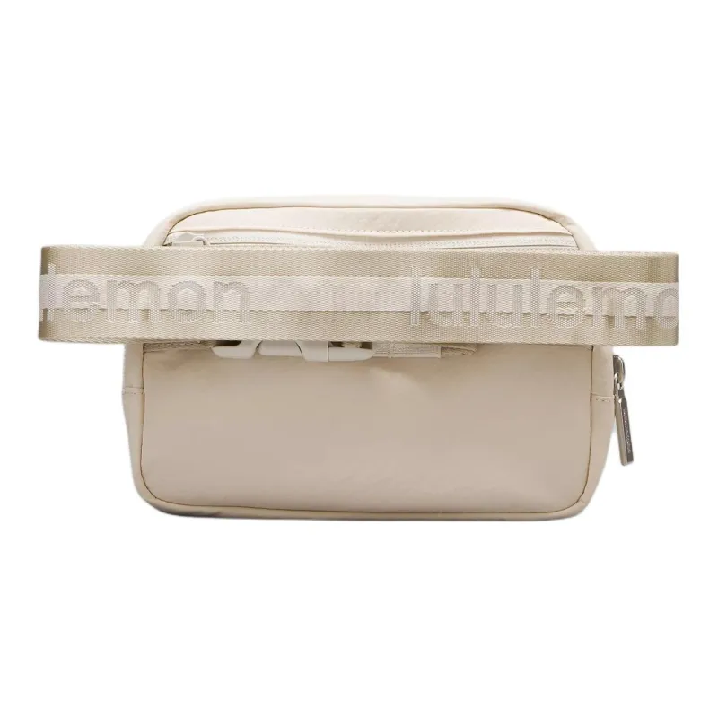 Lululemon Recycled Nylon Fanny Pack Regular Unisex White Opal With Linen & White-1