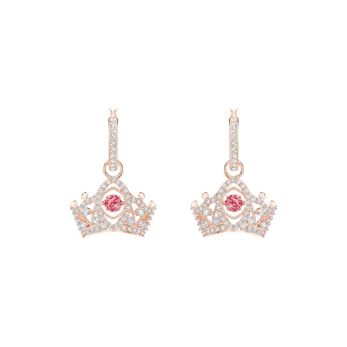 Swarovski Earrings Women's Red/Rose Gold