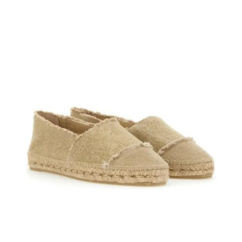 Castañer Flat Linen Espadrilles-3