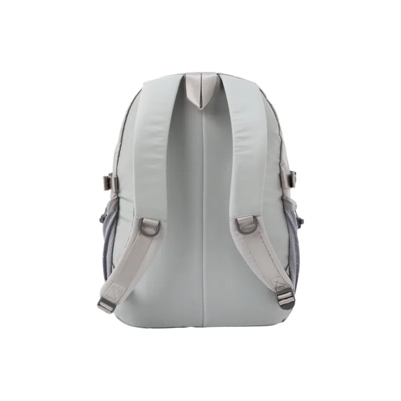 NERDY Polyester Nylon Blend Backpack Unisex Gray-2