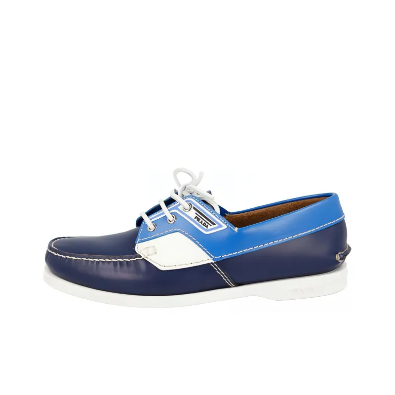PRADA Men's Casual Shoes Men Low-Top Navy-0