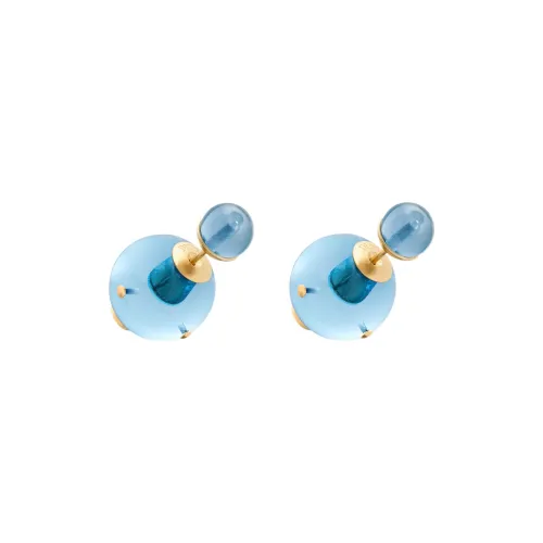 DIOR Earrings Women's Blue