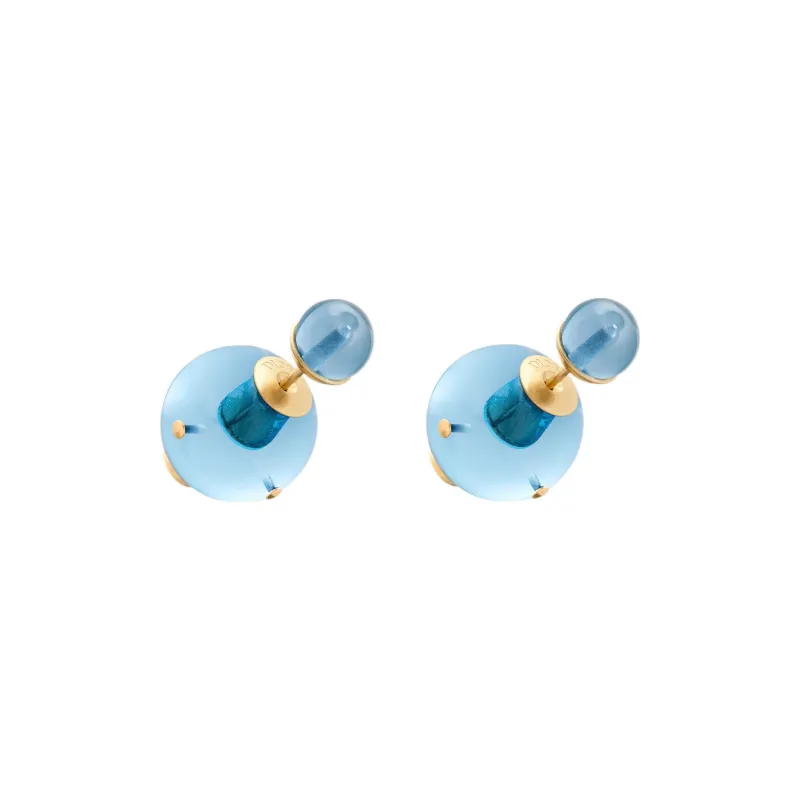 DIOR Logo Plaque Earrings-0