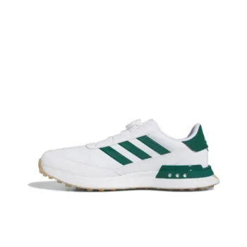 Adidas S2G SlbBore24 Cushioning Wear Resistant Low Top Golf Shoes Men's White Green