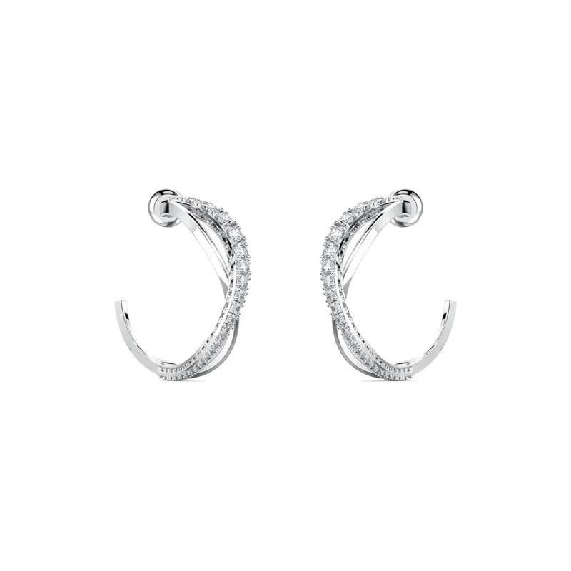 Swarovski Twist Earrings Women's-1