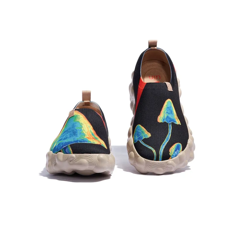 U.IN Painted Travel Shoes Toledo 6 Bubbles Shoe Collection Low-Top Casual Shoes Women's-2