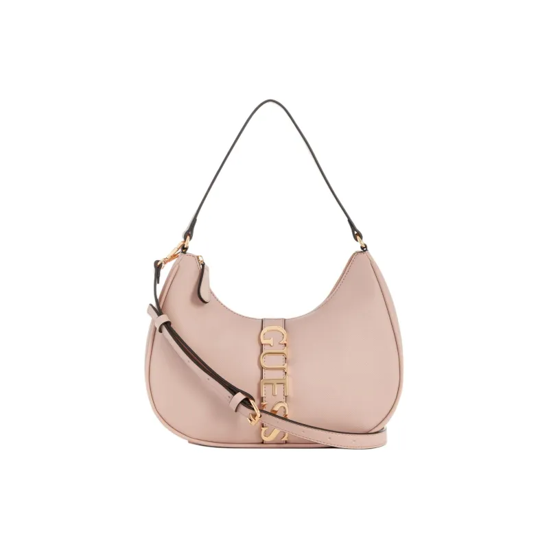 GUESS Artificial Leather Portable Crossbody Bag Shoulder Bag Women's Rose Pink-0