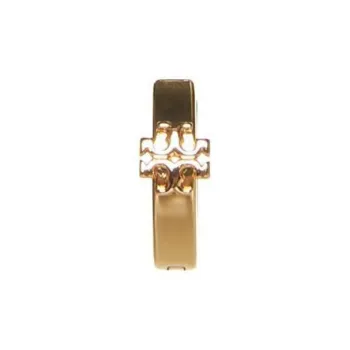 TORY BURCH Kira Double T Huggie Earrings