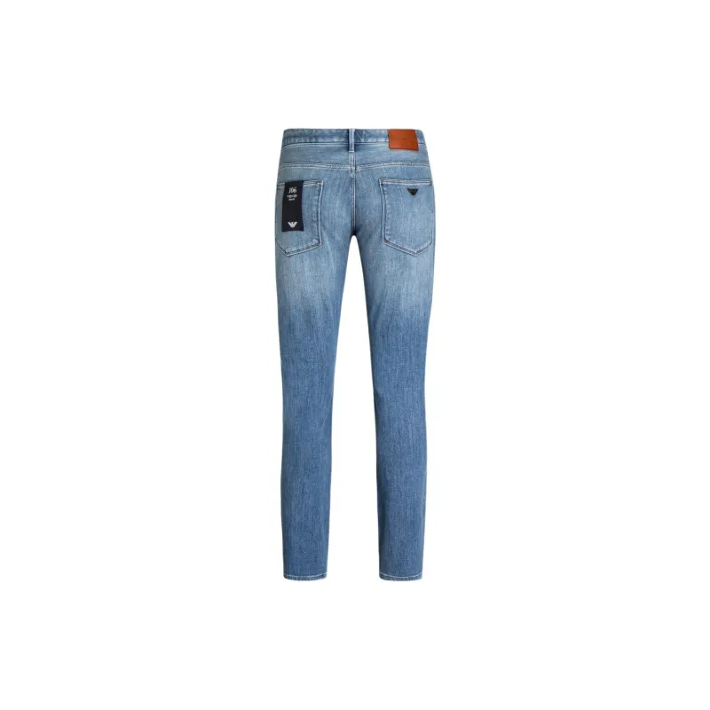 EMPORIO ARMANI SS24 Jeans Men's Light Blue-1