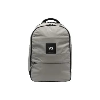Y 3 Nylon Backpack Regular Unisex Gray