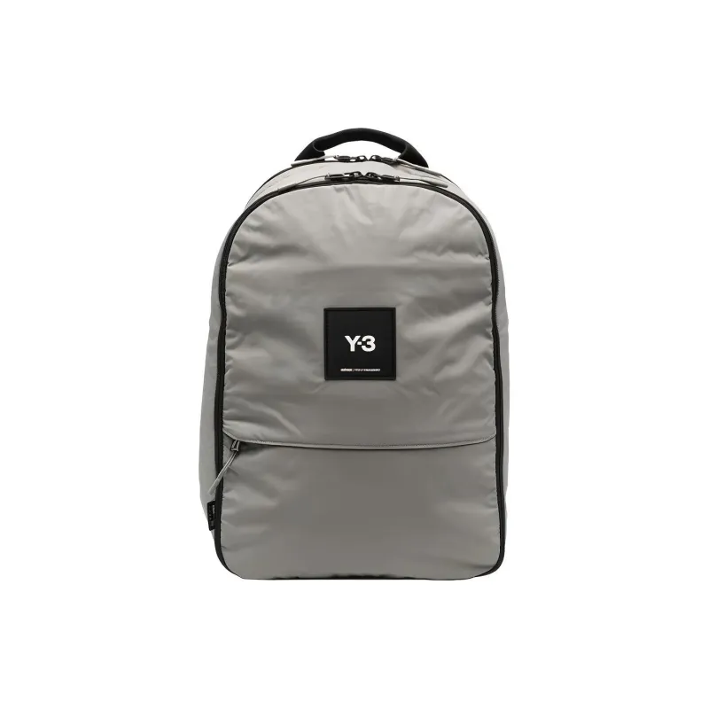 Y 3 Nylon Backpack Regular Unisex Gray-0