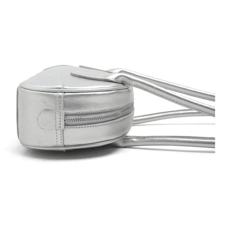 MZ HOUGE PU Versatile Shoulder Bag Advanced Touch Regular Women's Silver-4