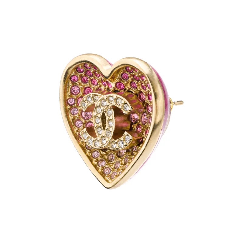 CHANEL Earrings Women's Gold-1