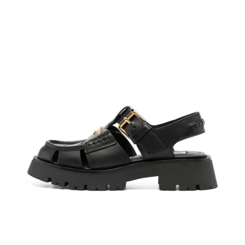 Alexander Wang Carter Caged Leather Sandals Women's-0