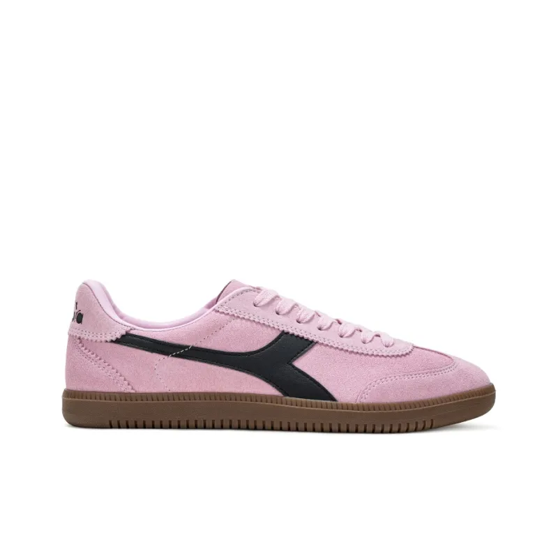 Diadora Slip Resistant Cushioning Low Top Skateboard Shoes Unisex Pink-1