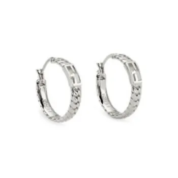 FENDI Metal Earrings Women's Silver