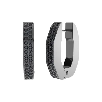 Swarovski Dextera Earrings Women's Black