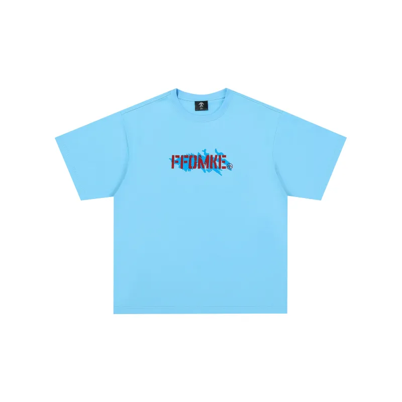 FFOMKE T Shirt Unisex Light Blue-1