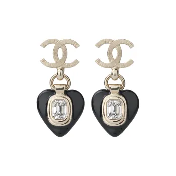 CHANEL Earrings Women's Gold