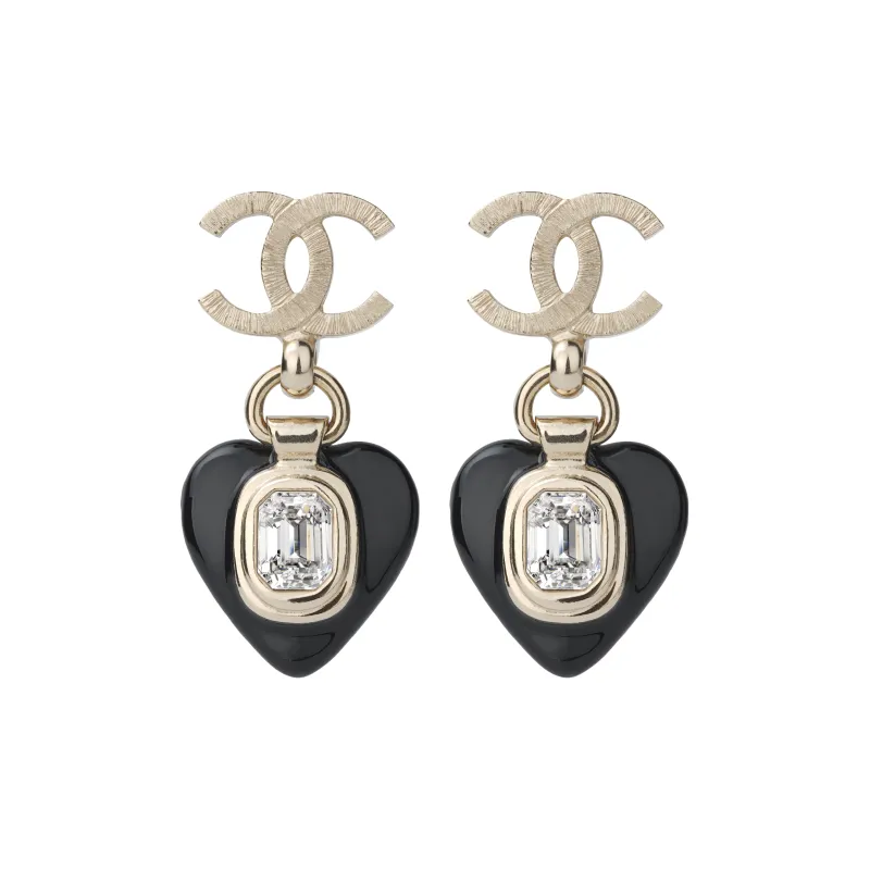 CHANEL Earrings Women's Gold-0