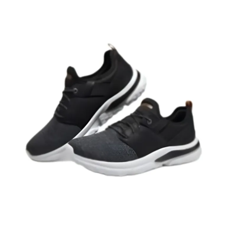 Skechers Cushioning Anti-Slip And Wear-Resistant Low-Top Casual Shoes Men's Black-2