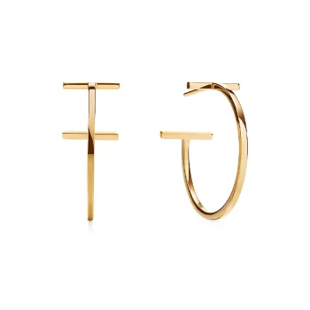 TIFFANY & CO. T Earrings Women's