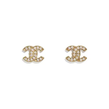 CHANEL Crystal Cc 2021 Earrings