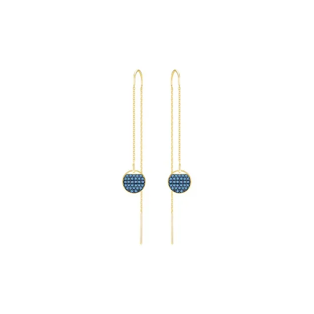 Swarovski Ginger Earrings Women's Blue-0