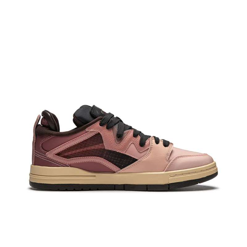 LiNing Wei Wu PRO PRO Low Top Skateboard Shoes Men's New Mist Rose Pink-1