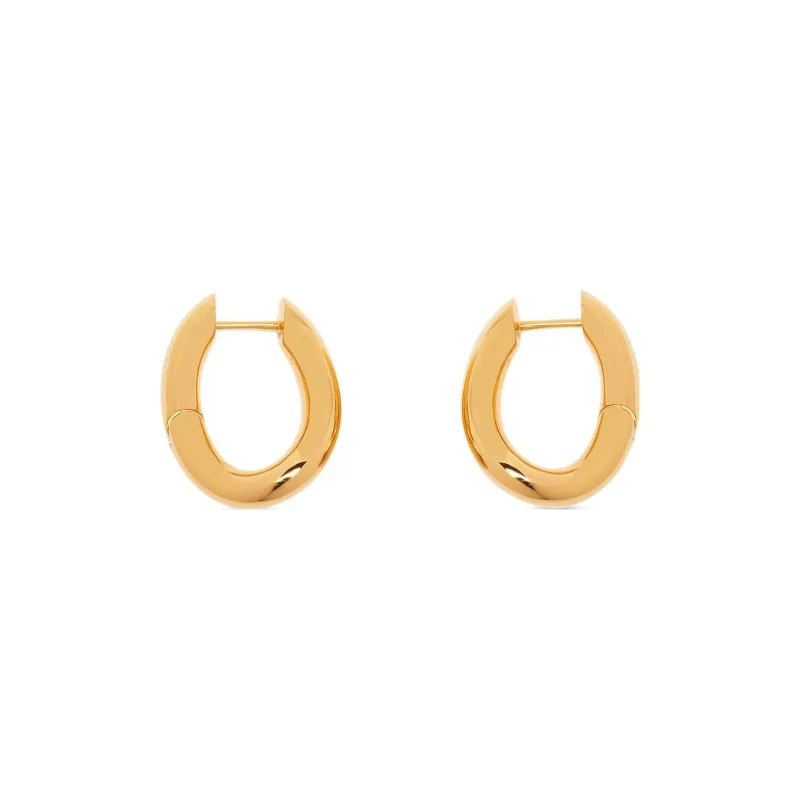 Balenciaga Brass Earrings Women's-0