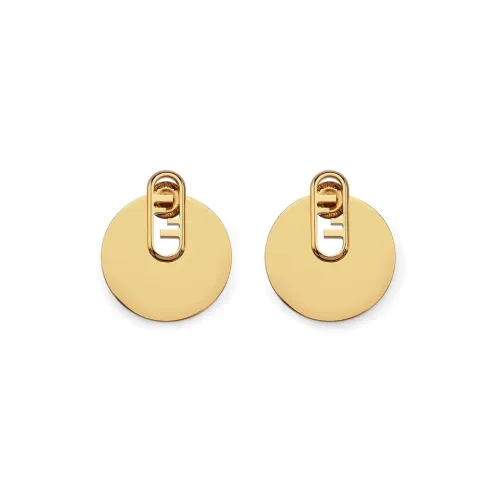 FENDI Earrings Women's Gold