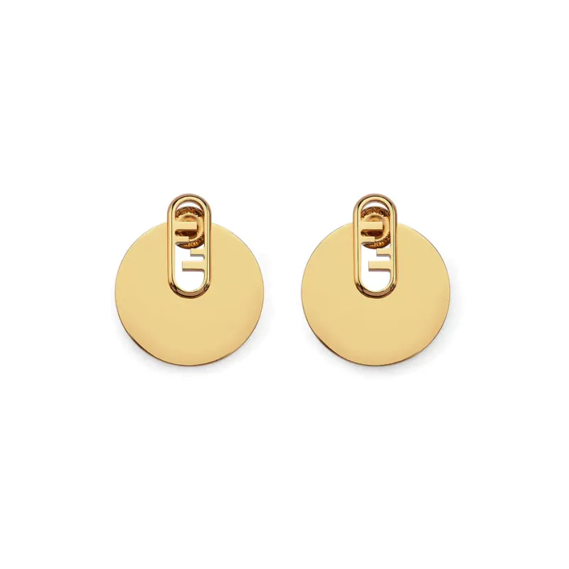 FENDI Earrings Women's Gold-0