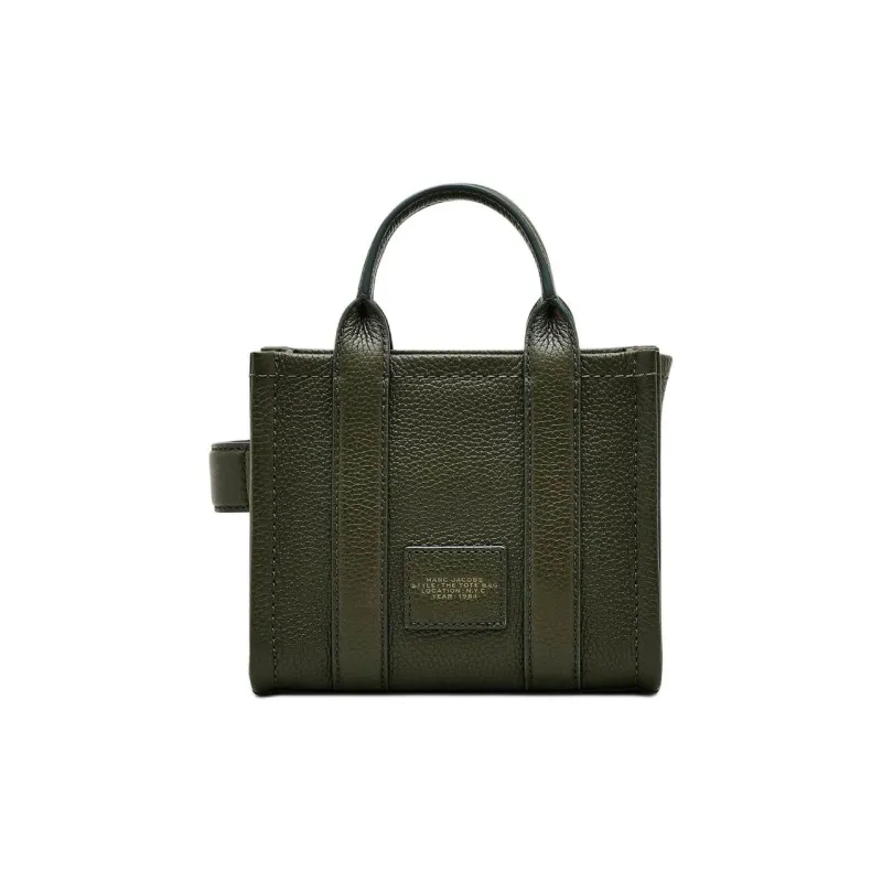 MARC JACOBS Full Grain Leather Tote Bag Shopping Bag Shoulder Bag Crossbody Bag Handbag Extra Mini Women's Forest Green-2