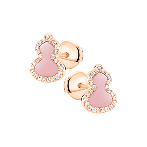 Qeelin Wulu Earrings Women's Pink