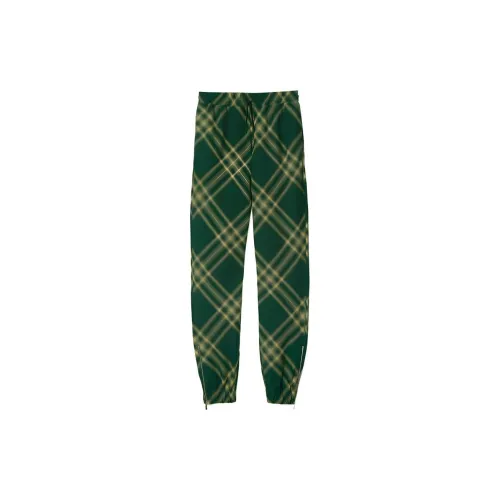 Burberry Knitted Sweatpants Men Green